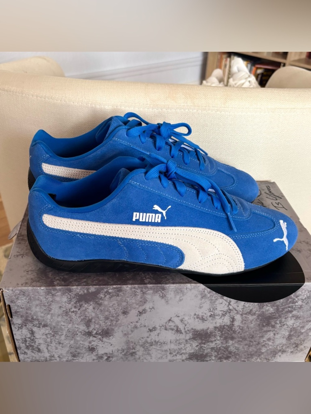 Puma Speedcat OG Team Royal Team White Size 10.5 New No Box Mens
